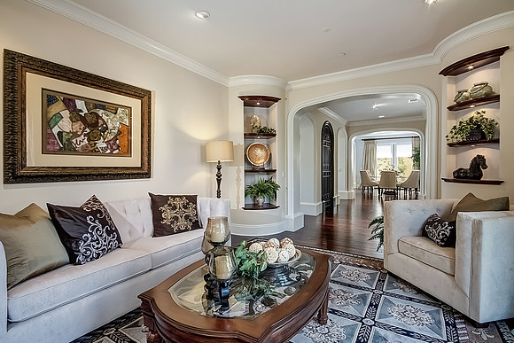 Living room - real estate photography Orange County